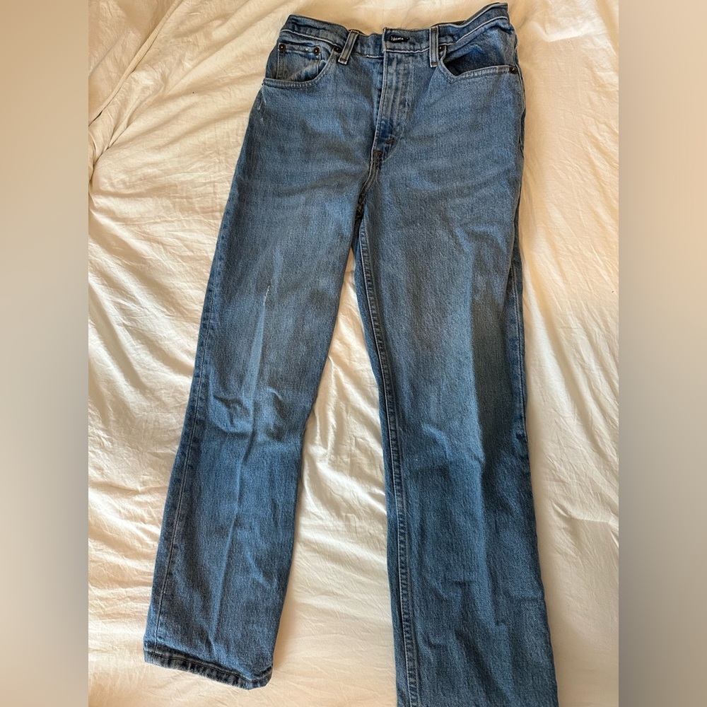 Abercrombie & Fitch Blue Straight Jeans